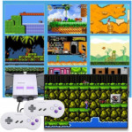 NES Game Console w 660 Built-in Games 2 Controllers