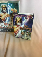 Several age of mythology versions with cds, manuals and serial serial numbers
