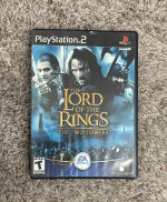 Lord Of The Rings The Two Towers Sony Playstation 2 PS2 Video Game