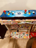 Pandora box 6 game console and stand arcade emulator fight stick