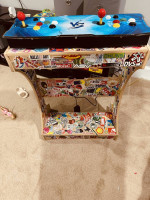 Pandora box 6 game console and stand arcade emulator fight stick