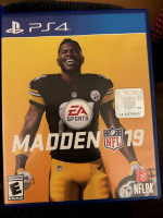 Madden NFL 18 and NFL 19 Sony Playstation 4 Video Game