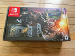 Nintendo Switch Console MONSTER HUNTER RISE Deluxe Edition System