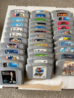 Nintendo 64 game collection