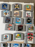 Nintendo 64 game collection