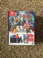 Brand New Nintendo Switch OLED Model Super Smash Bros ultimate bundle.
