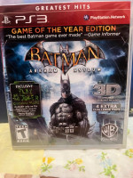 Batman: Arkham Asylum GAME OF THE YEAR EDITION PS3 NEW Red Box Sealed
