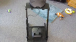 Vector gaming stand, wheel, pedals