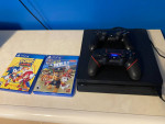 PS4 console 1 TB and wireless controllers
