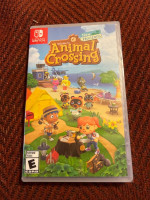 Sealed in pkg 2020 Nintendo switch animal crossing game