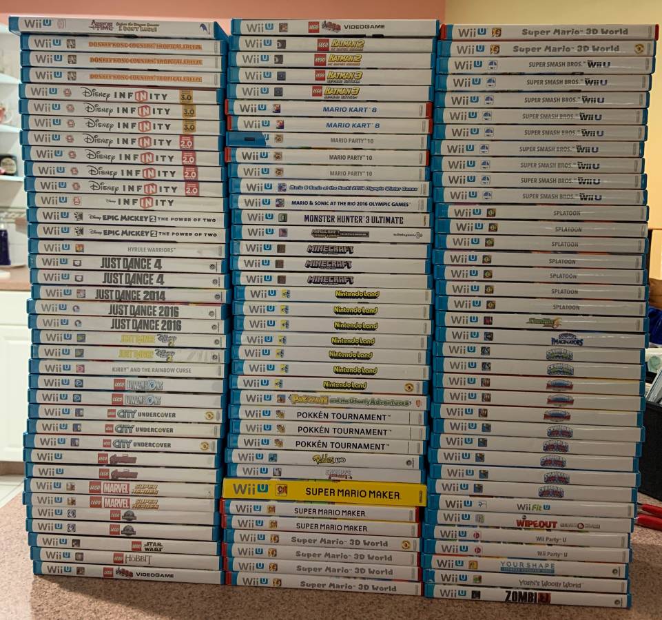 Nintendo Wii U games Prices in 3rd Pic