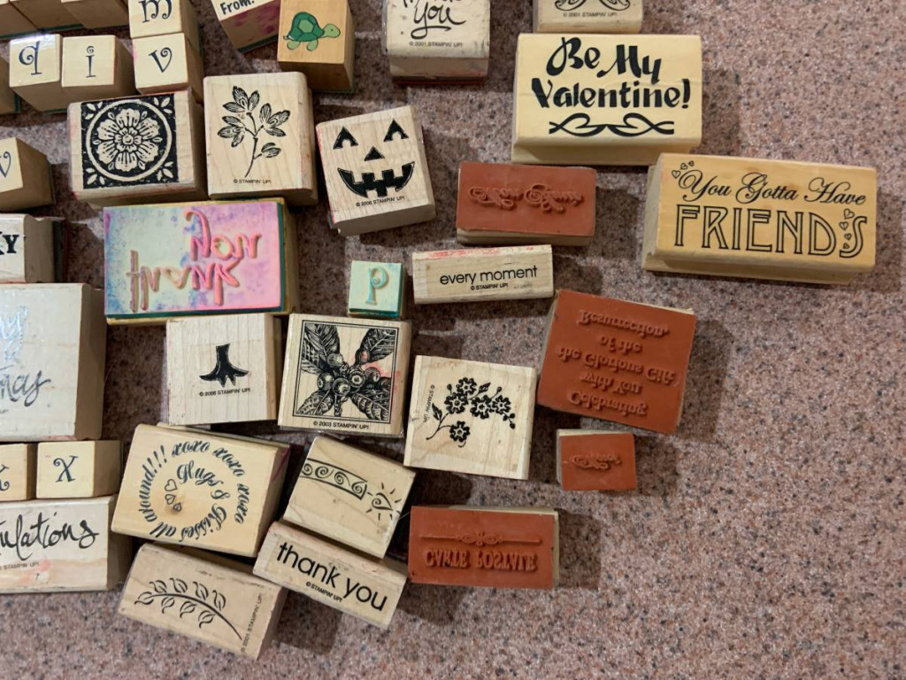 Arts & Crafts Stamps (Halloween/Christmas)