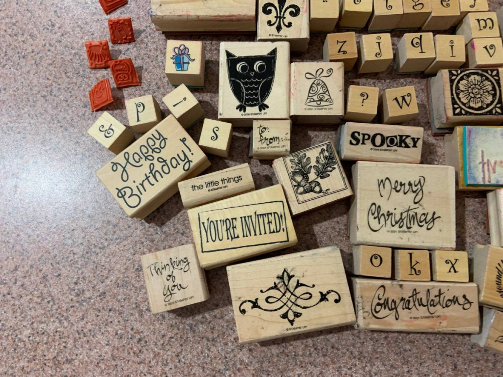 Arts & Crafts Stamps (Halloween/Christmas)