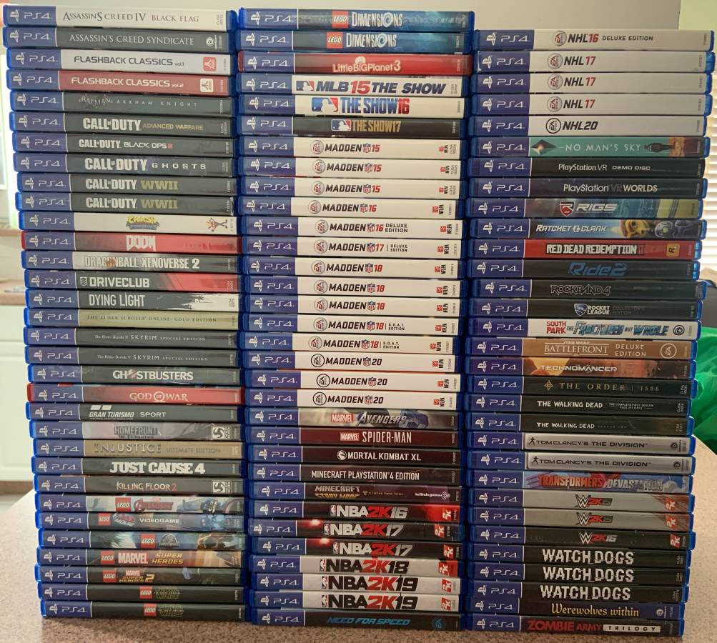 PS4 PlayStation 4 Games Prices in 2nd Pic