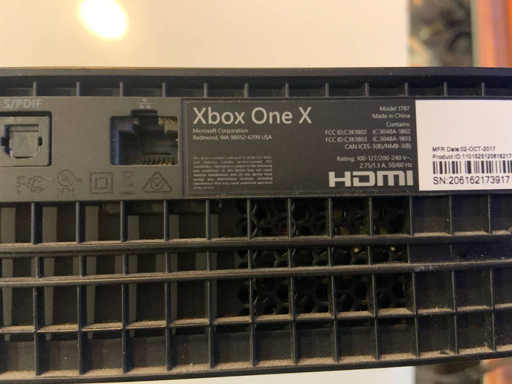 Xbox One S 1TB console with 7 games