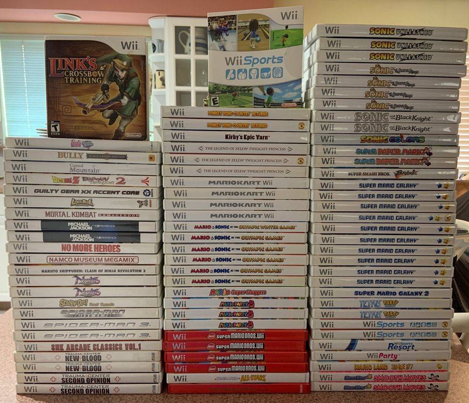 Nintendo Wii Games CIB Complete Prices in last 2 pictures