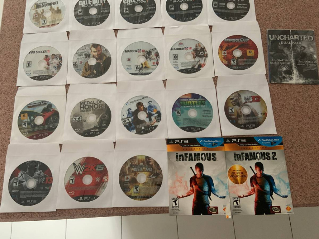 PlayStation 3 PS3 games - Prices in 6th & 7th pictures - 20% off on mu