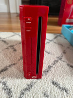 Nintendo Wii Red System 25th Anniversary Complete Set With Box And Ext