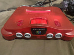 Nintendo 64 Watermelon and Jungle Green Consoles
