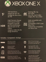 Microsoft Xbox One X 1TB 4K / BLU RAY DVD-ROM