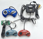 Sega Genesis Parts: 16 Bit Radica, 2 x Street Fighter II, Console