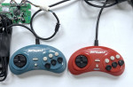 Sega Genesis Parts: 16 Bit Radica, 2 x Street Fighter II, Console
