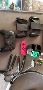 Complete nintendo switch OLED model bundle w/15 games - 2 Zelda games