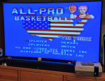 Nintendo NES Console with games. Works Karate Champ