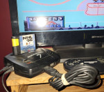Sega Genesis system model 3 ready to play with games