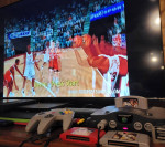 Nintendo 64 N64 console with games works great. All OEM