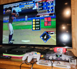 Nintendo 64 N64 console with games works great. All OEM