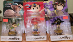 Nintendo Amiibo figures Pokémon Mario Zelda Splatoon Megaman Ash