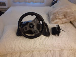 Ps2/PS3 wireless driving wheel.logitech