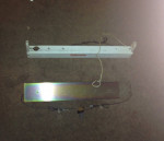 2 Arcade Marquee light fixtures for Parts not working