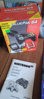 ORIGINAL 1996 N64 NINTENDO 64 COMPLETE SYSTEM LOT