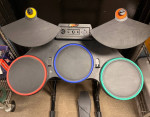 PlayStation Guitar Hero Drum Kit. Drums and Pedal ONLY, NO GAME or extras.