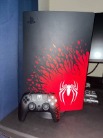 Limited Edition Spiderman Themed PS5 and Controller