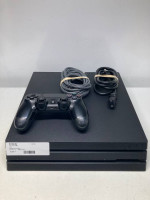 Sony PlayStation PS4 Pro 1TB Console With Controller and Wires