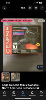 Sega Genesis Mini 2 Console - North American Release NEW