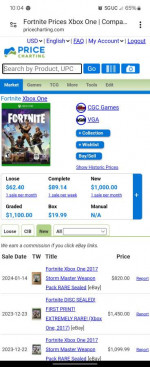 New sealed XBox one Fortnite
