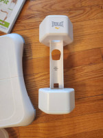 Nintendo Wii Fit Balance Board Bundle Board 3 Games Dumbbell Weights