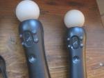 Playstation Move Controllers with Charger