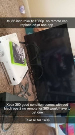 tcl 32-inch roku tv 1080p and xbox 360
