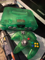Jungle Green Nintendo 64 with Expansion Pak “TESTED”