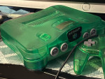 Jungle Green Nintendo 64 with Expansion Pak “TESTED”