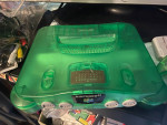 Jungle Green Nintendo 64 with Expansion Pak “TESTED”