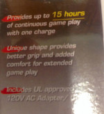 GameBoy Power Grip Rechargeable Battery
