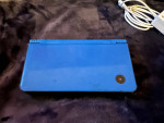Nintendo DSi XL Blue UTL-001 BROKEN SCREEN
