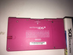 nintendo dsi (bundle #1) (pink) with 4 games for sale