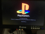 ps one console with 1 controller and 9 games for sale